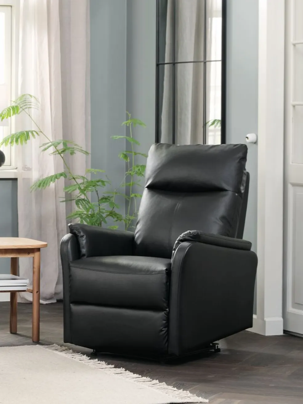 ABILDSKOVFauteuil inclinable ABILDSKOV électrique noir