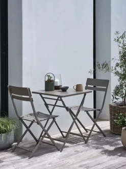 ABORGEnsemble bistrot ABORG l60xL60 sable foncé