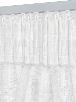 ABRAURRideau ABRAUR 1x140x175 blanc cassé