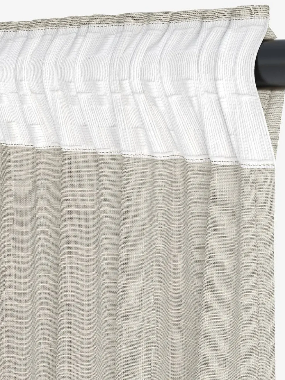 ABRAURRideau ABRAUR 1x140x300 sable