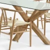 AGERBY + GUDERUPAGERBY L190 table chêne naturel + 4 GUDERUP chaises chêne
