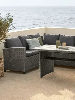 AGERMOSEEnsemble lounge AGERMOSE 6 personnes gris