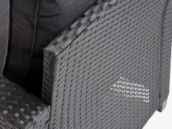 AGERMOSEFauteuil lounge AGERMOSE noir