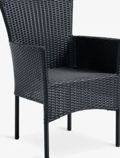 AIDTChaise empilable AIDT noir