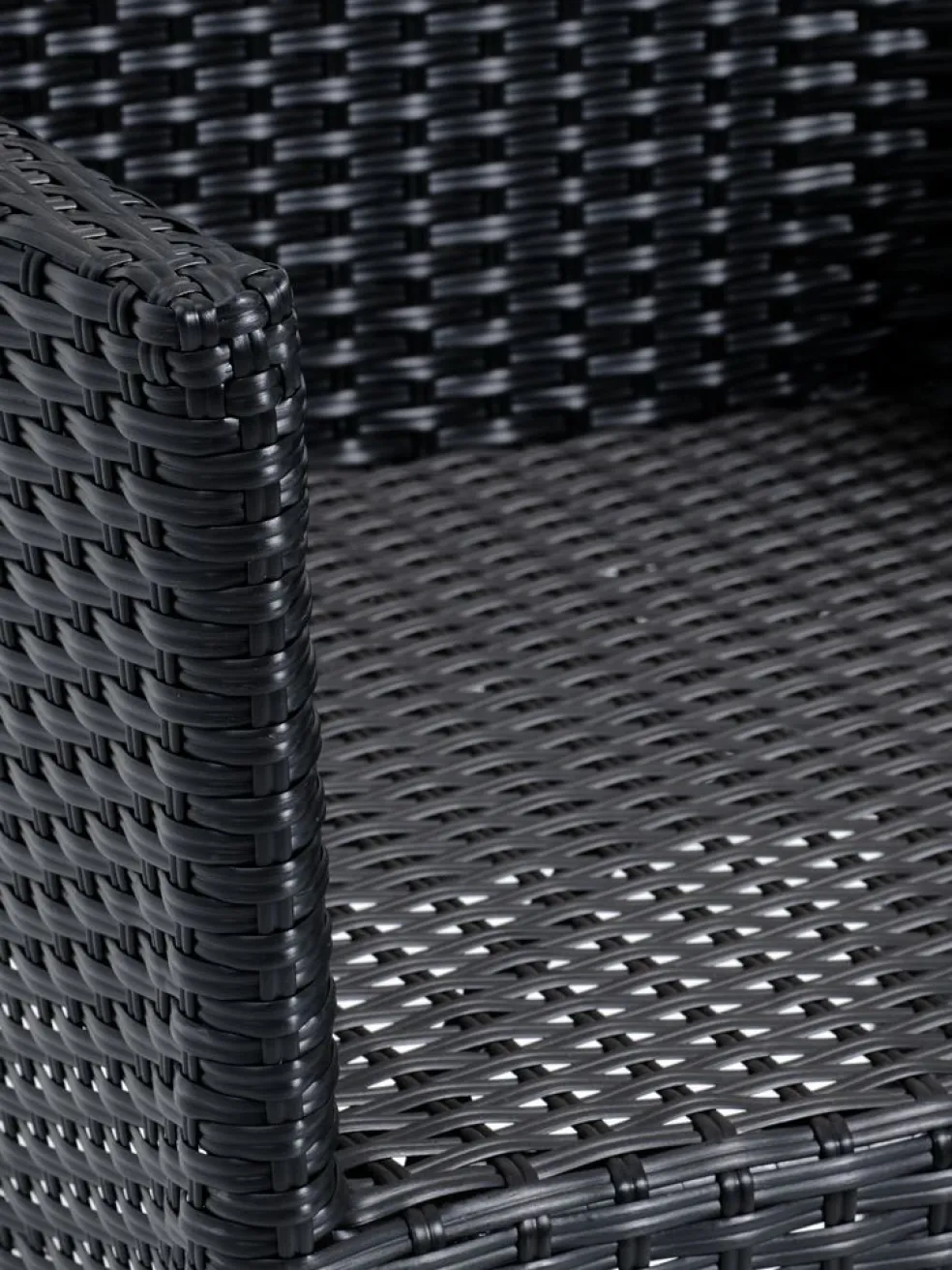 AIDTChaise empilable AIDT noir
