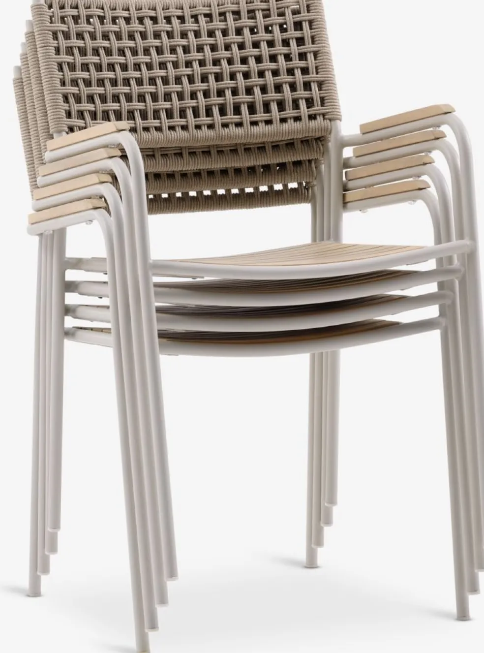 AJSTRUPChaise empilable AJSTRUP beige