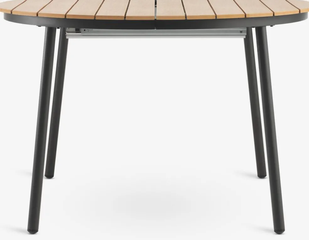AKTIVEN + STORDALENAKTIVEN L118/168 table + 4 STORDALEN chaises naturel