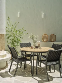 AKTIVENTable de jardin AKTIVEN Ø118xL118/168 naturel