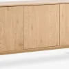 ALSTEDBuffet ALSTED 3 portes coloris chêne naturel