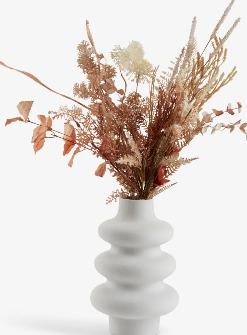 ALVISVase ALVIS Ø20xH30cm blanc