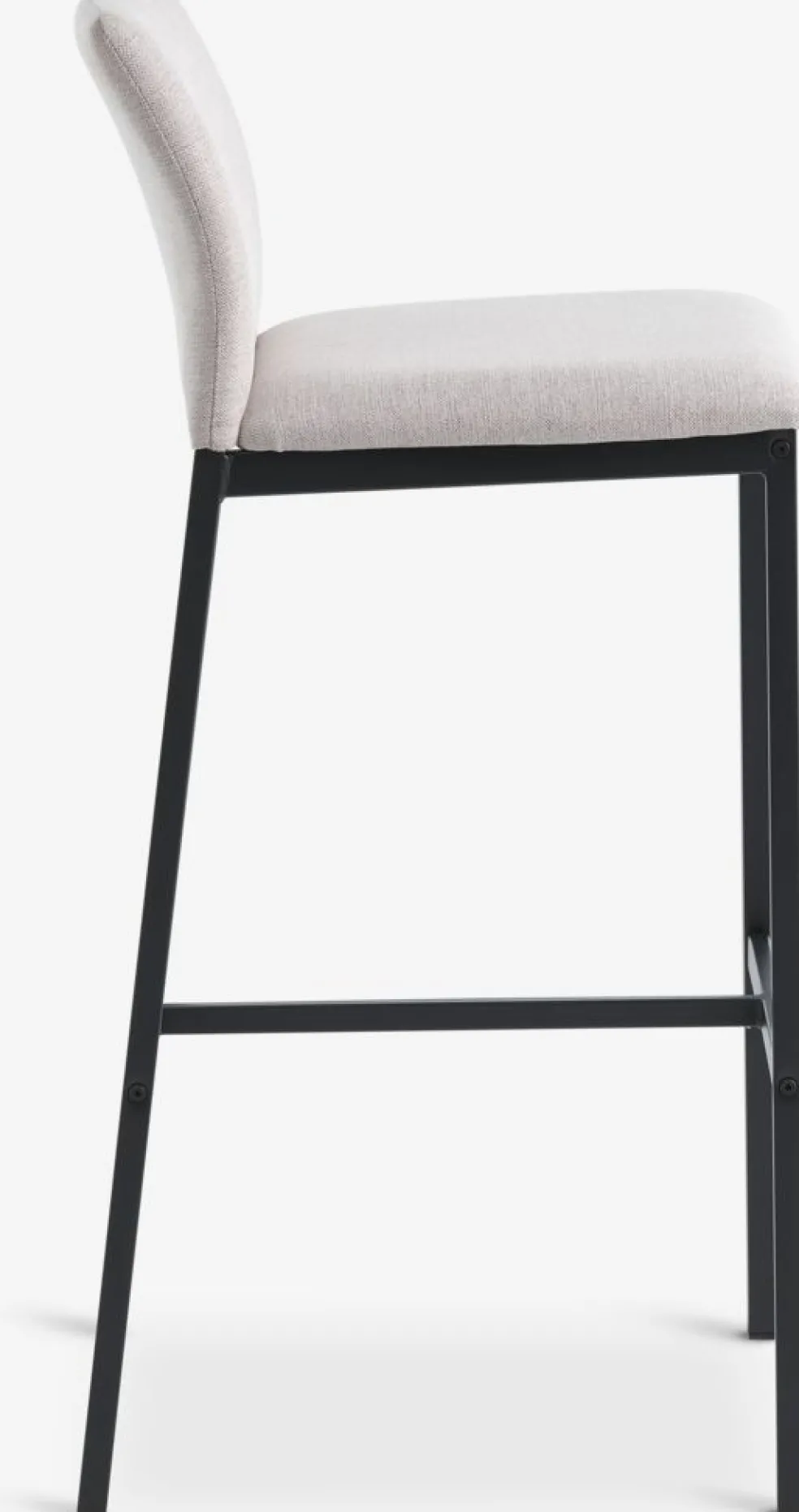ARNUMChaise de bar ARNUM beige/noir