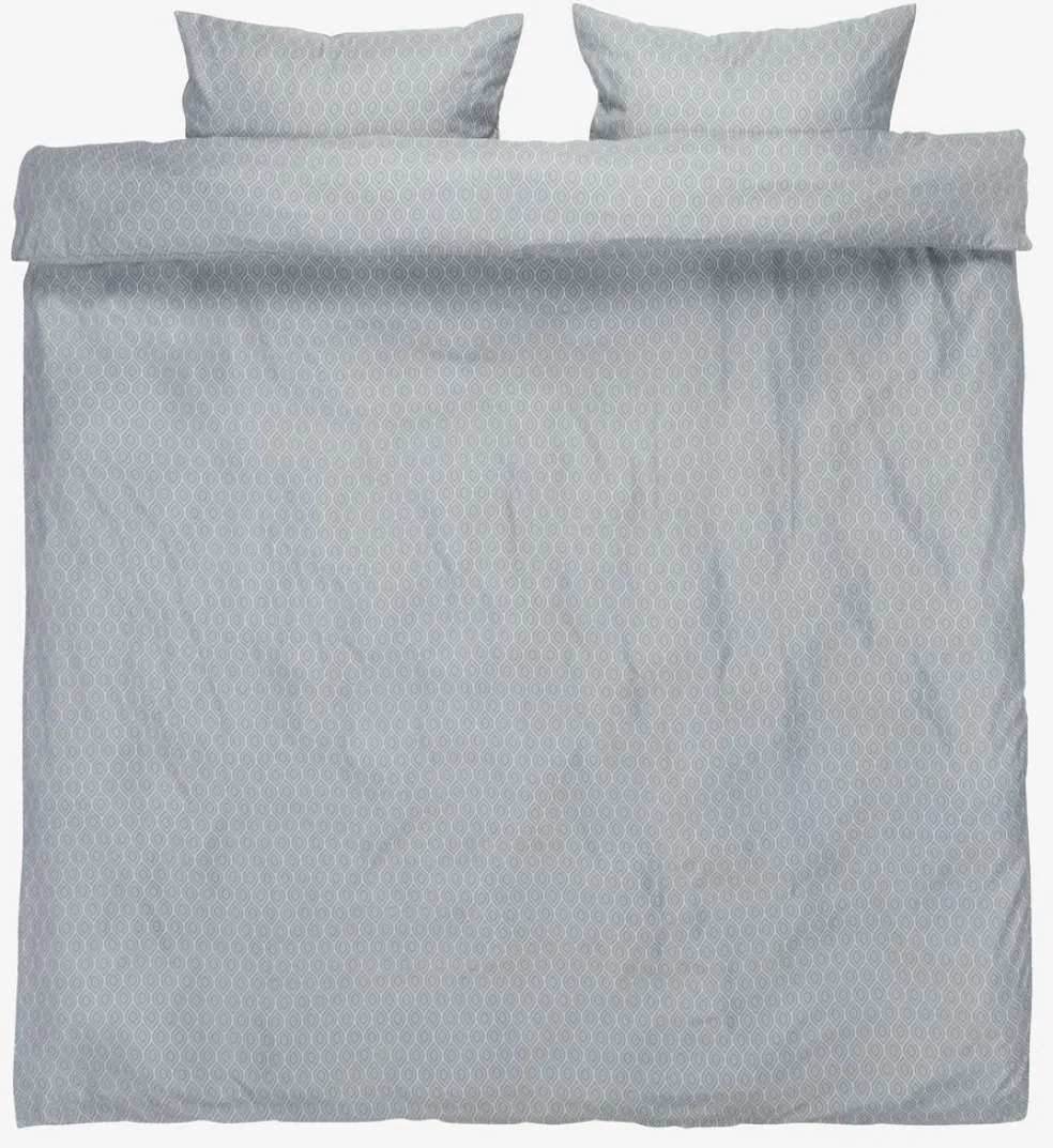 ASLIBasicParure de lit ASLI Micro 240x220 bleu poudré