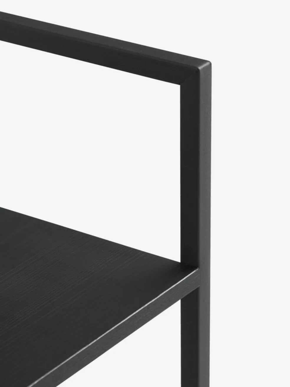 ASTRUPMeuble TV ASTRUP 1 tablette noir