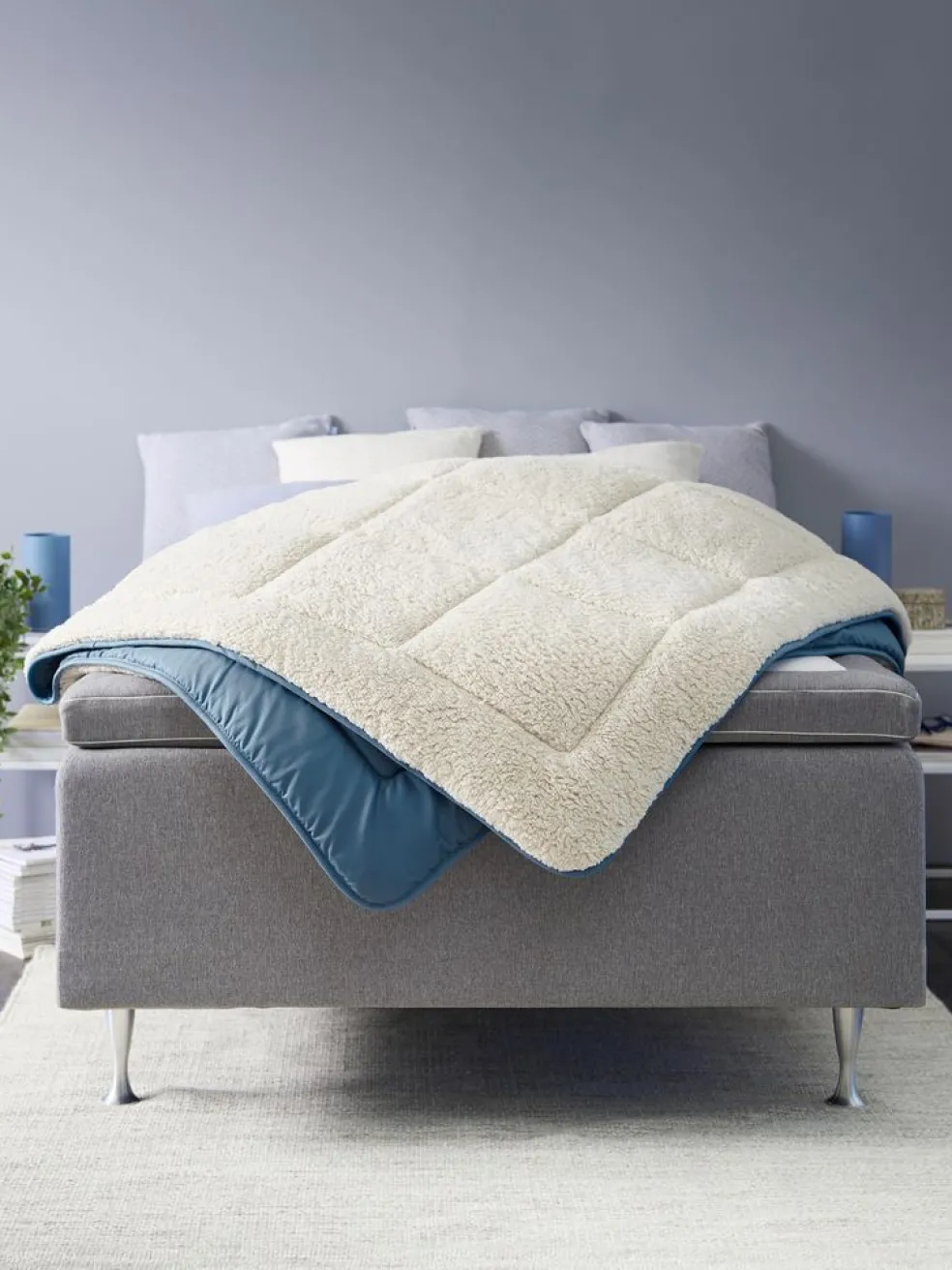 BAGNPlusCouette synthétique Sherpa 240x220 BAGN chaude