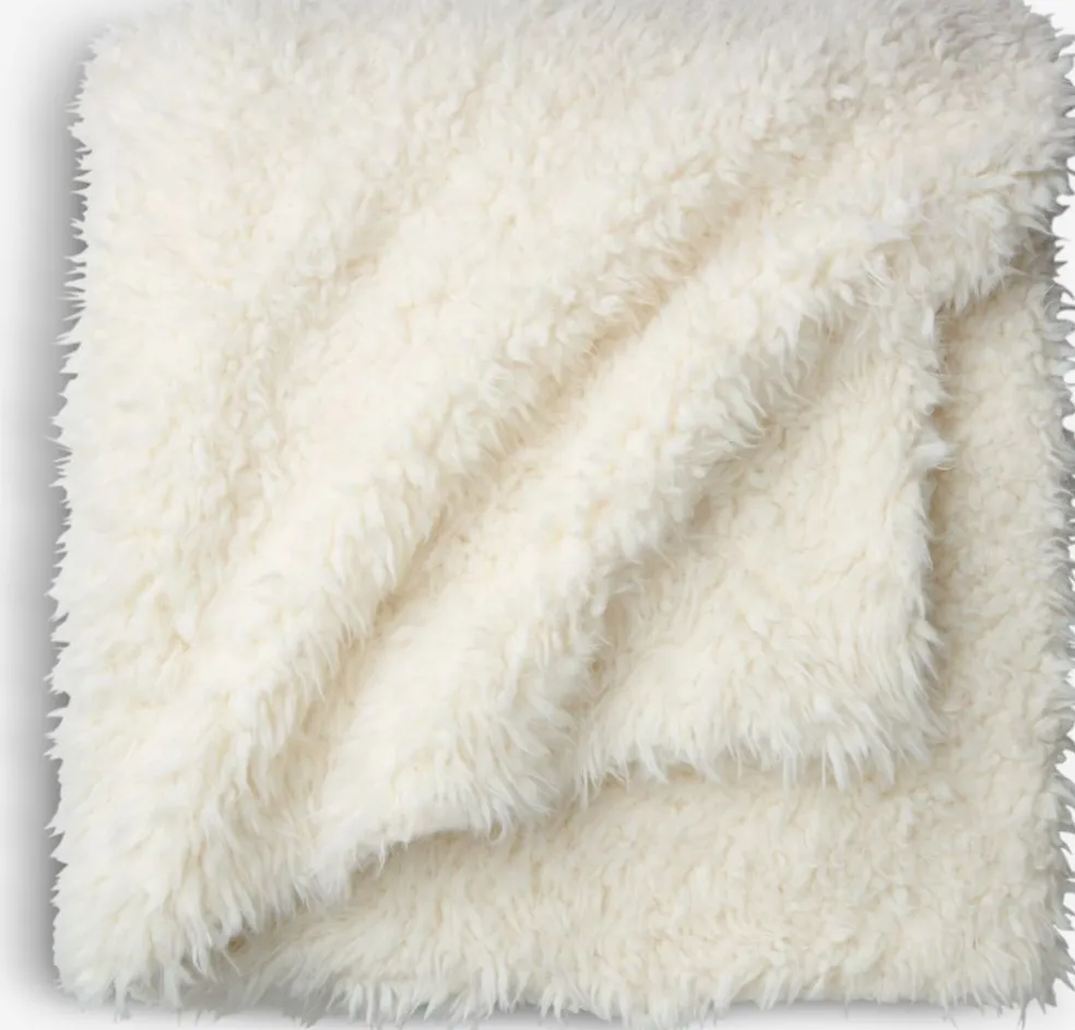 BALLBLOMPlaid BALLBLOM 130x180 blanc