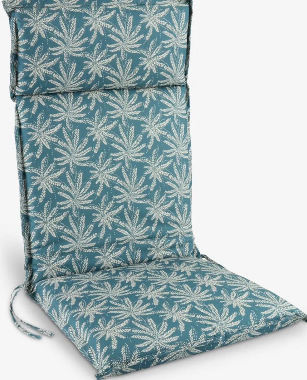 BARMOSECoussin de jardin p/chaise inclinable BARMOSE bleu pétrole
