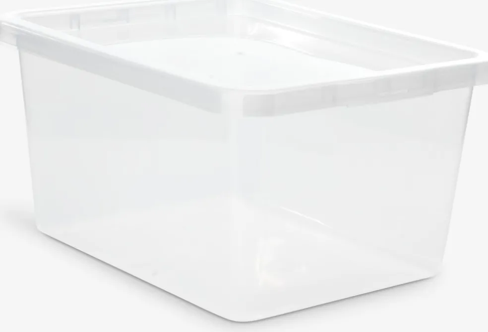 BASIC BOXBoîte de rangement BASIC BOX 20L a/couvercle transparent