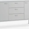 BELLELUNDBuffet BELLELUND 2 portes 3 tiroirs beige