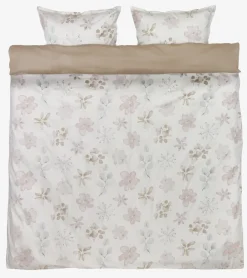 BERITGoldParure de lit Satin BERIT 240x220 blanc