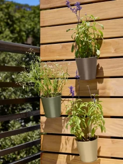 BILLEJardinière de balcon BILLE Ø12xH19 assorti