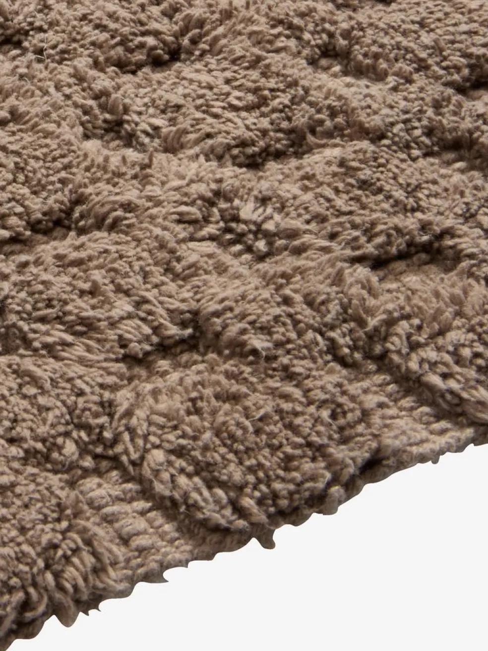 BORGHOLMPlusTapis de bain BORGHOLM 50x80 sable foncé