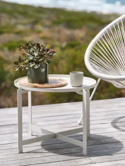 BORRETable d'appoint BORRE Ø50xH40 beige