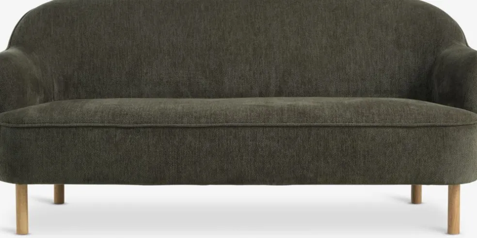 BREDALCanapé BREDAL 2,5 places tissu vert olive