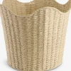 BREKKEPanier BREKKE Ø41xH35cm blanc cassé