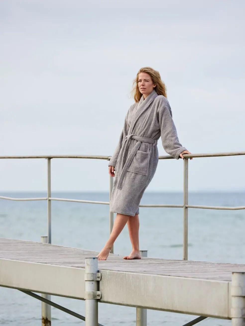 BULLMARKGoldPeignoir BULLMARK S/M gris KRONBORG