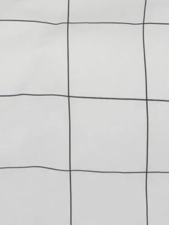CRISTABasicParure de lit CRISTA 200x220 blanc/noir