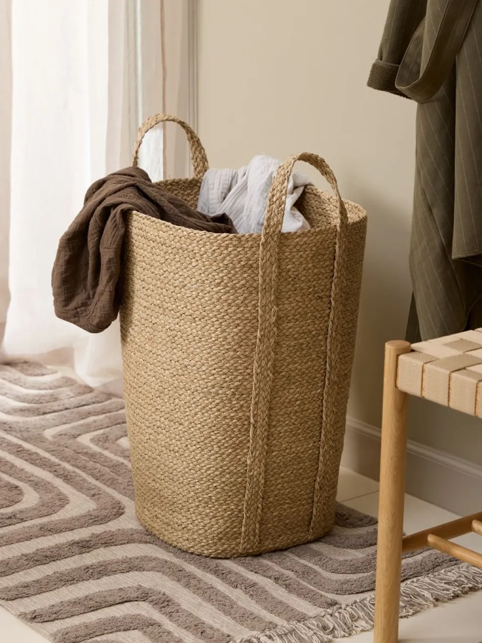DANPanier à linge DAN l37xL37xH55cm