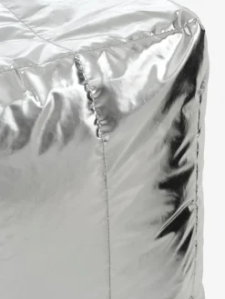 DAVINDEPouf DAVINDE 40x45 argenté