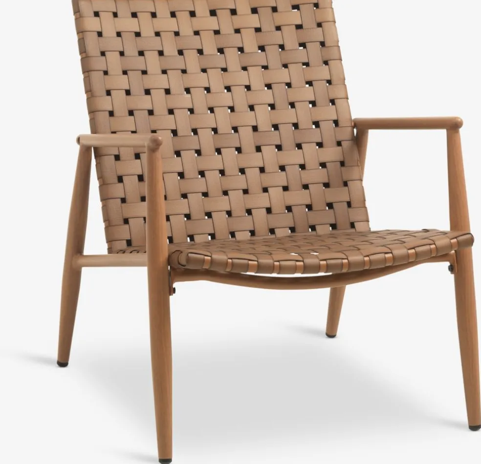 EDDERUPFauteuil lounge EDDERUP naturel