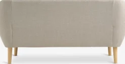EGEDALCanapé EGEDAL 2,5 places tissu beige