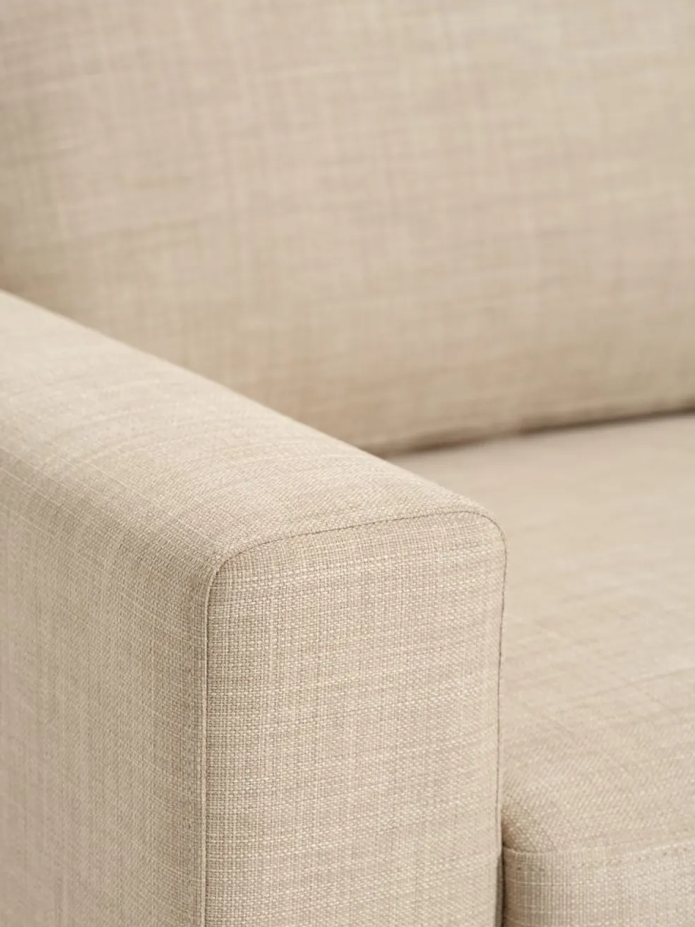 EGENSECanapé EGENSE 3 places tissu sable