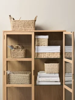 EJNOPanier EJNO l22xL31xH15cm a/tissu naturel