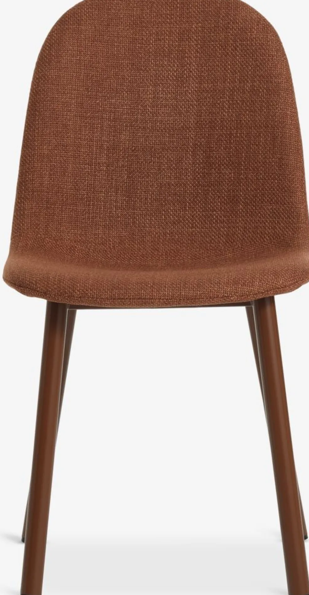 EJSTRUPChaise EJSTRUP tissu terracotta