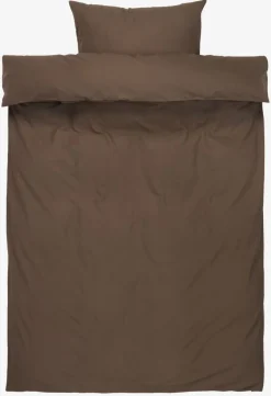 ELLENPlusParure de lit ELLEN 140x200 brun
