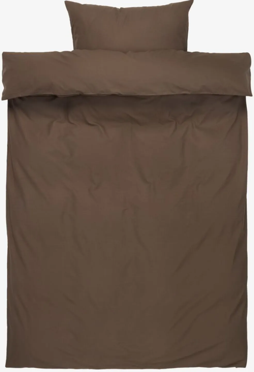 ELLENPlusParure de lit ELLEN 140x200 brun