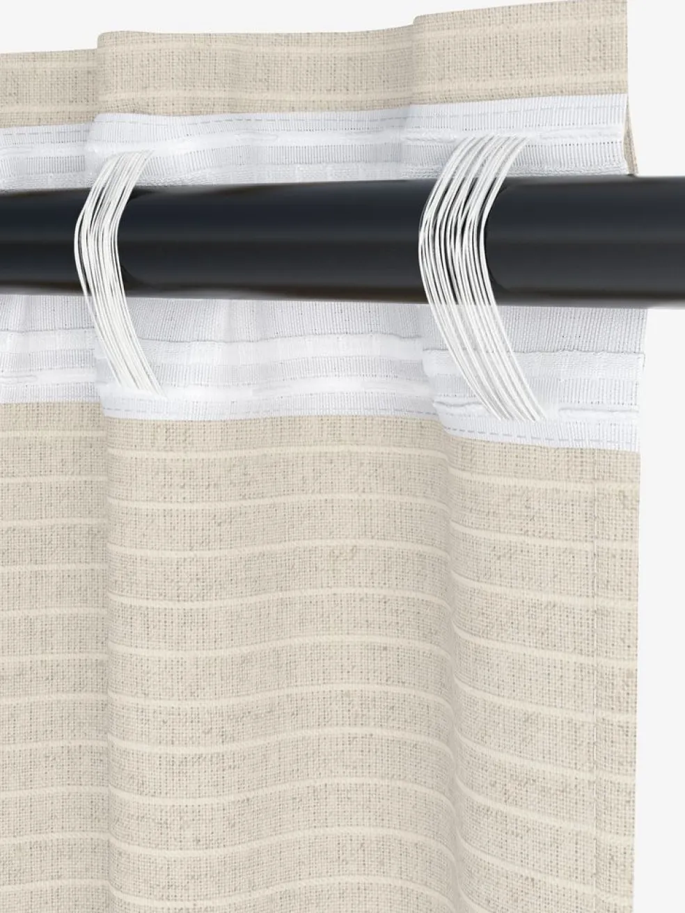 ELVALANDETRideau ELVALANDET 1x140x245 naturel