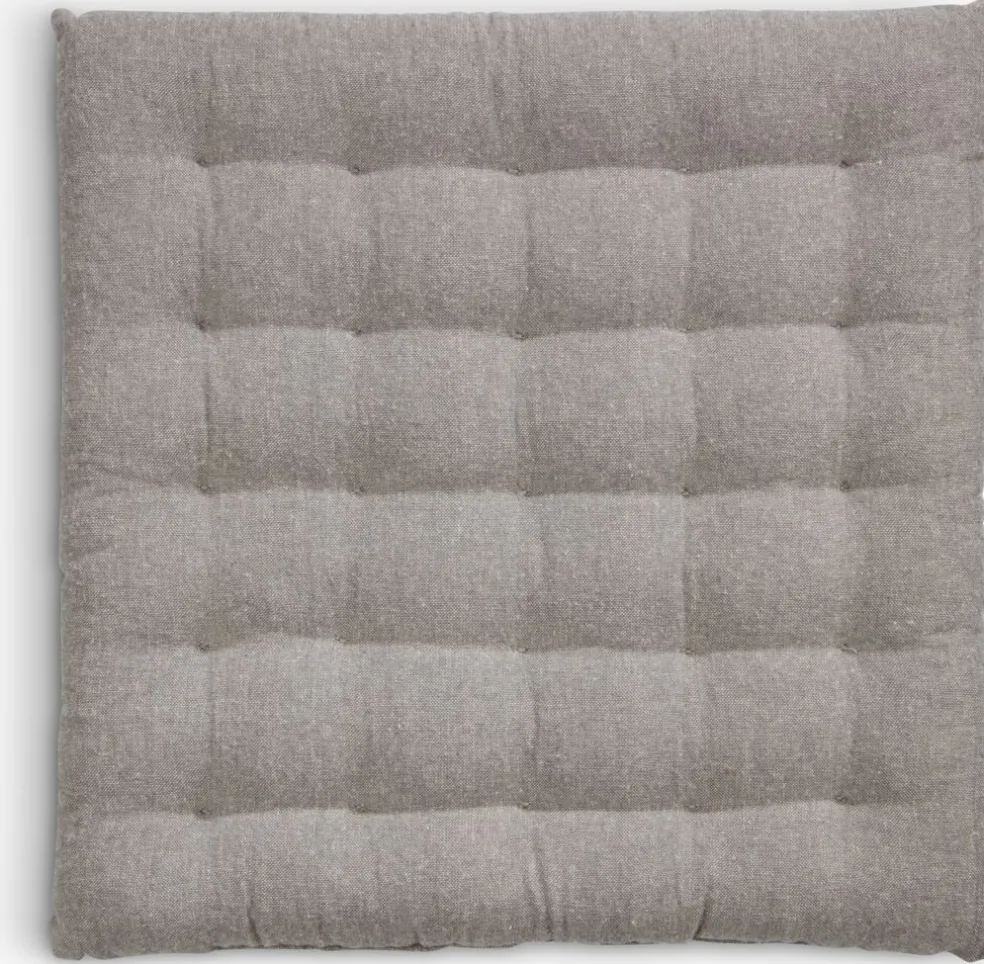 ELVESNELLECoussin de chaise ELVESNELLE 40x40x4 gris