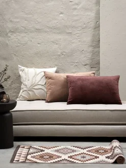 ERTEVIKKEHousse de coussin ERTEVIKKE 40x60 brun clair