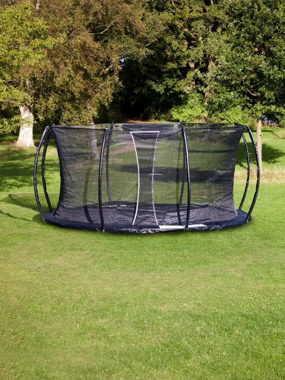 FALKTrampoline enterré FALK Ø396 a/filet noir