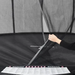FALKTrampoline FALK Ø250 a/filet sécurité noir