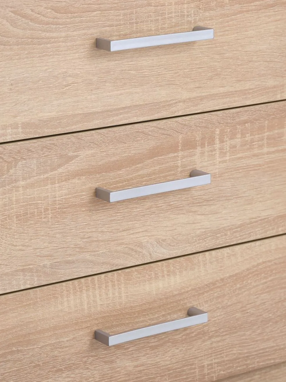 FANDRUPArmoire FANDRUP 97x176 2 portes 3 tiroirs coloris chêne c.