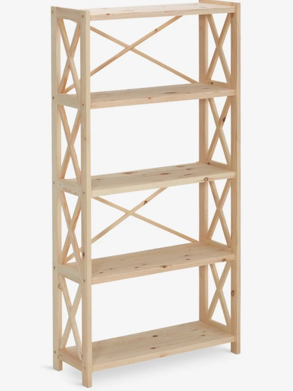 FARUPÉtagère FARUP 80 cm 5 tablettes pin