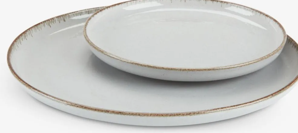 FERDUSAssiette FERDUS Ø27cm gris