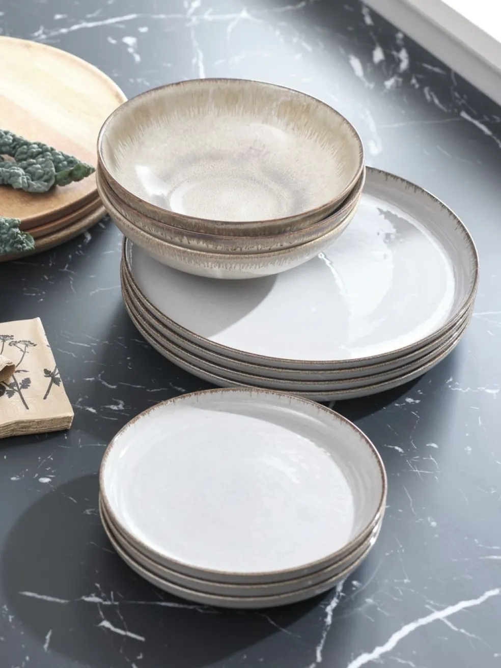 FERDUSAssiette FERDUS Ø27cm gris