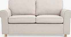 FERRITSLEVCanapé FERRITSLEV 2 places tissu beige