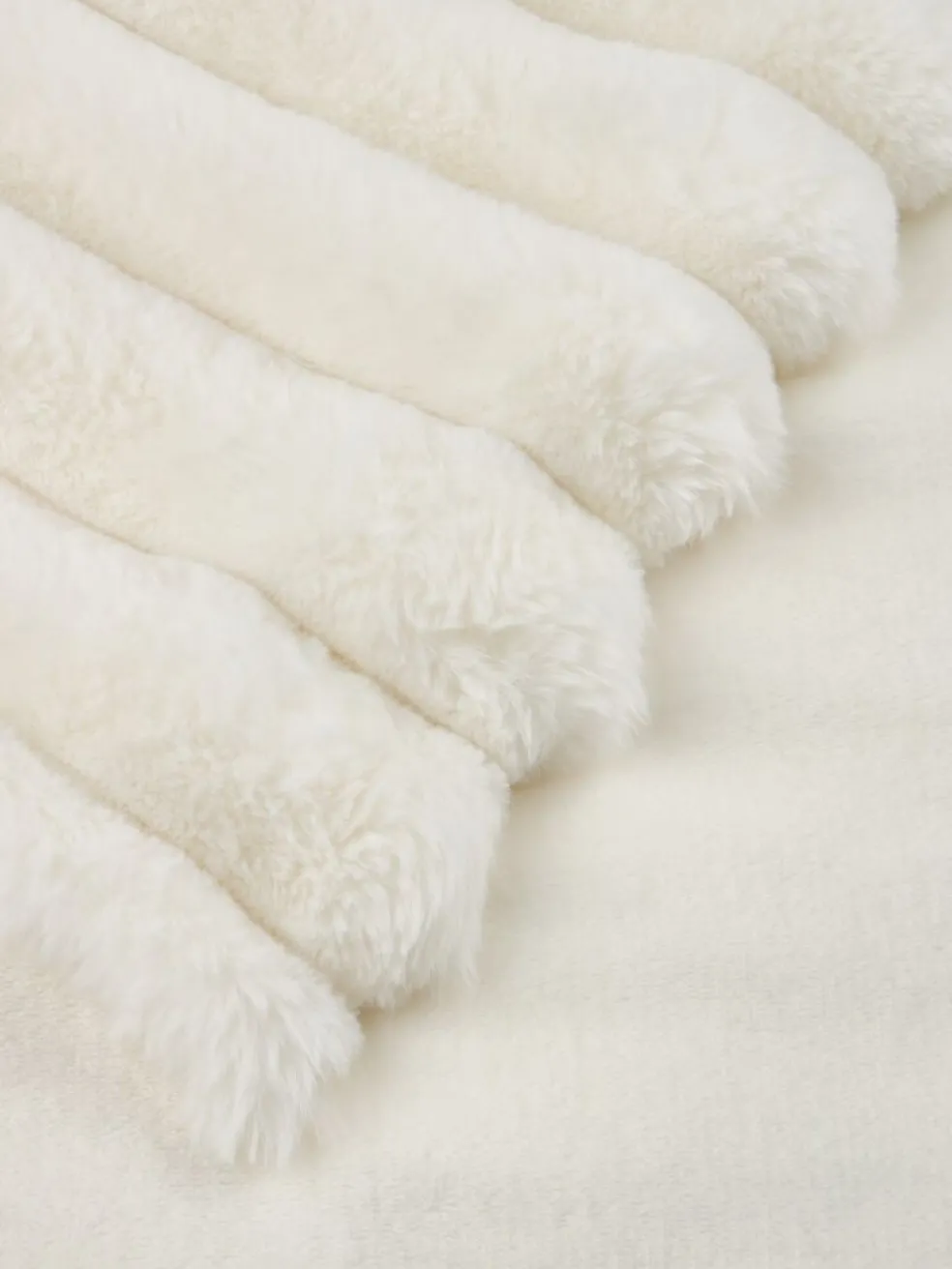 FJELLPRYDPlaid FJELLPRYD 130x170 blanc
